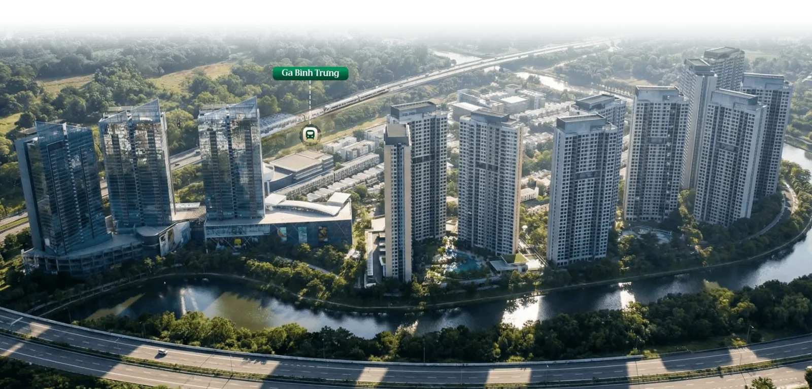 Tuyến metro Thủ Thiêm – Long Thành đi qua dự án